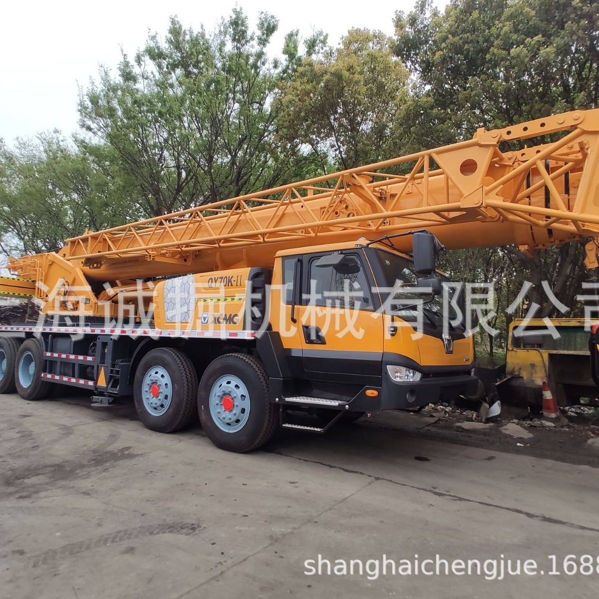 二手五节臂70吨徐工吊车 70K-11汽车吊 QY70K起重机 XCMG crane