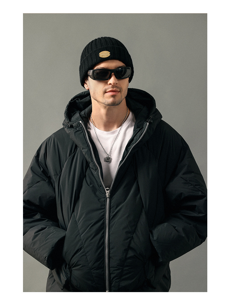 Wool Knitted Woolen Autumn Winter Sports Hoodie Warm and Versatile Big Head Waist Yapi Baotou Ear Protection Cold Hat_voghion.com