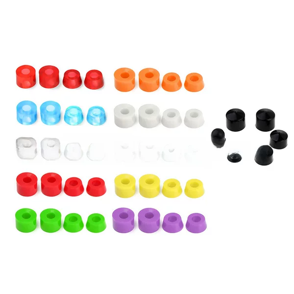 Surfboard double rocker long board sliding PU shock absorber large, medium and small vertex set bracket shock pad bracket accessories