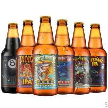 美国进口迷失海岸组合浑浊精酿小麦啤酒黑八世涛亡魂象神双倍IPA