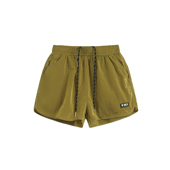 Ru-Meng Japanese-style Outdoor Hiking Dopamine Lace-up Shorts Men's and Women's Summer Cycling Fitness Casual Pants
