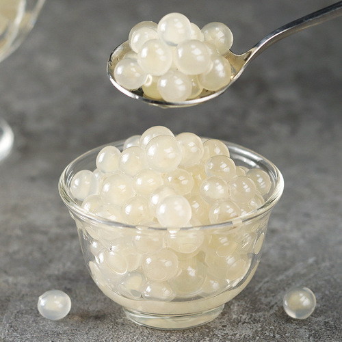 Horse hooves popping beads 850g Nantong snow crystal ice glutinous rice balls popping beads ingredients multi-flavor ready-to-eat popping eggs