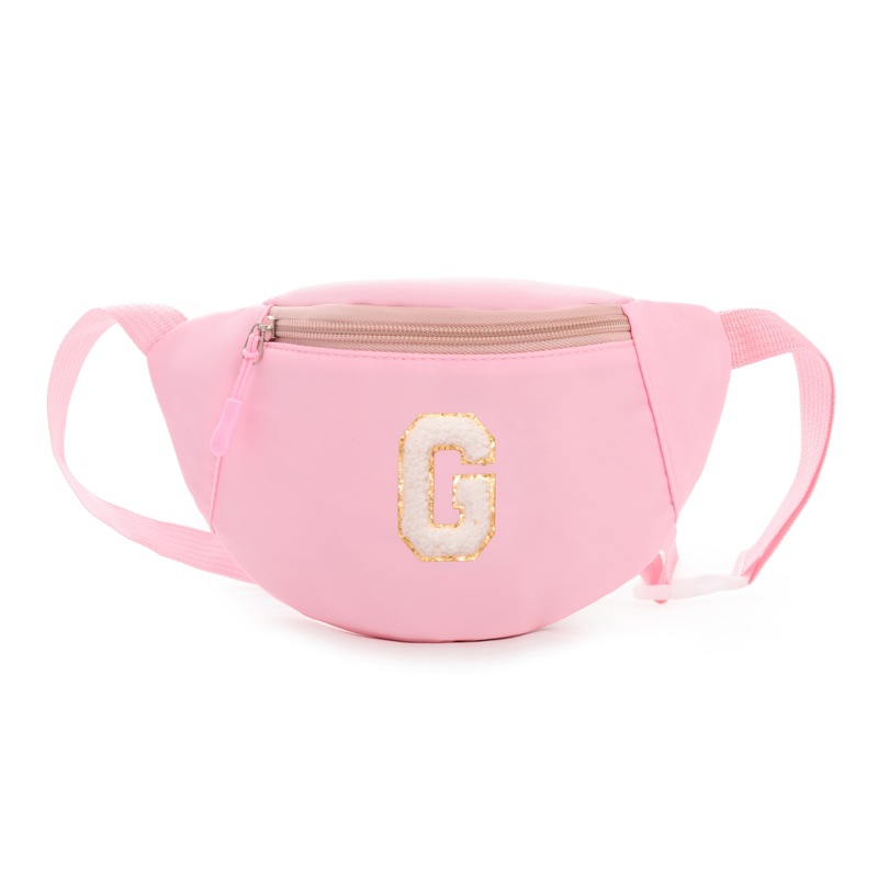 letras coreanas de estilo extranjero para niños y niñas bolsas de pecho simples ociosas bebés mochila 2026 nuevo comercio exterior bolsas de cintura para niños