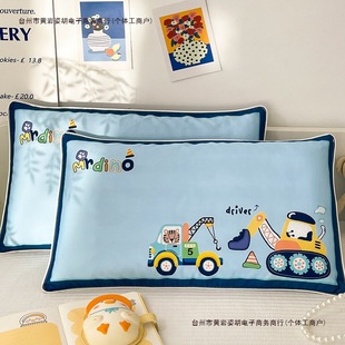 5040 Kidsren's Category a Baby 6030 Pillowcase Pillowcase Plush Free Shipping X60X Cartoon Pure Cotton Free Shipping