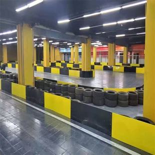 Go-Kart Anti-Collision Board Indoor and Outdoor Buffer Track Protection Board Go-Kart Runway Anti-Impact Guardrail Wear-Resistant