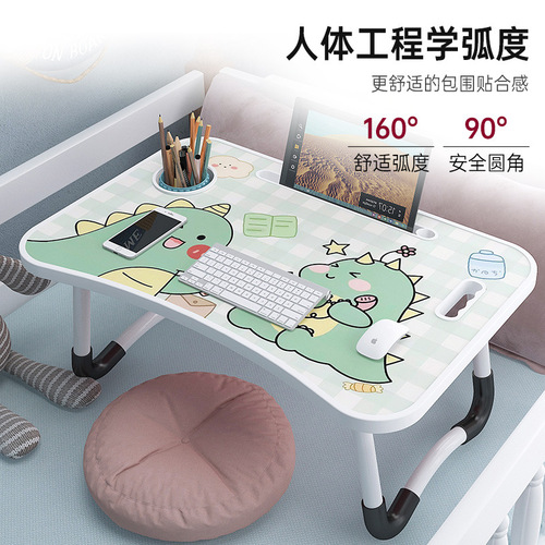 Computer desk bed desk simple rental home bedroom folding table student dormitory writing table lazy small table