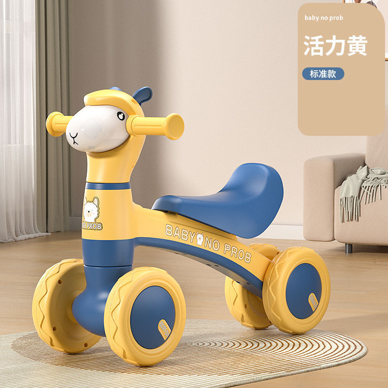 ペダルなしの子供用バランスカー、1～3歳のベビースクーター、子供用スクーター、幼児用スクーター、四輪|undefined