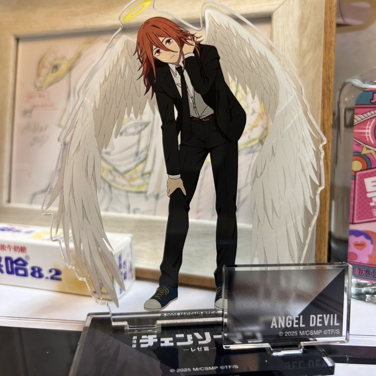 Chainsaw Man Manga New Custom-Made Makima Angel Demon High-Quality Acrylic Stand Exquisite Merchandise