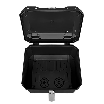 Motorcycle trunk: battery car toolbox universal tail
