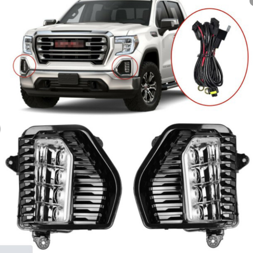 Adecuado para 19-20 jimsi GW luz diurna Sierra 1500 LED luz antiniebla luz diurna