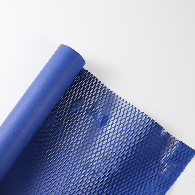Klein azul ramo de papel de embalaje azul papel de arte al óleo estilo flor embalaje material DIY hecho a mano