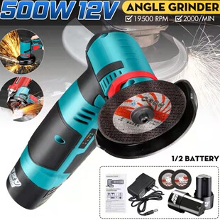 Electric angle grinder factory direct household small cutting machine Mini Rechargeable brushless motor polishing machine tools