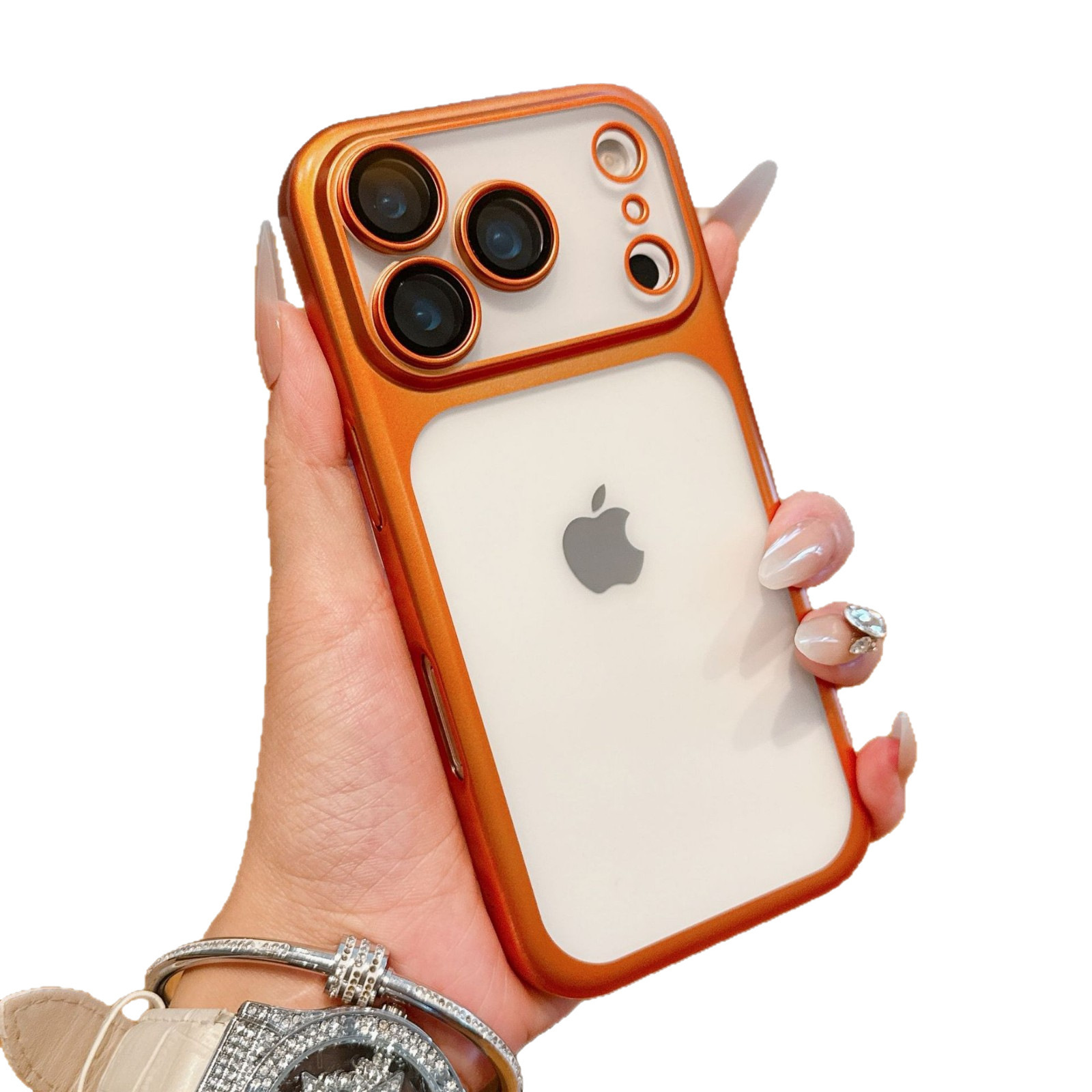 Discutir el mismo tipo de PC, caso de cambio de segundo para Apple 17PROMAX, caso de teléfono transparente para iPhone 16, caso de teléfono celular