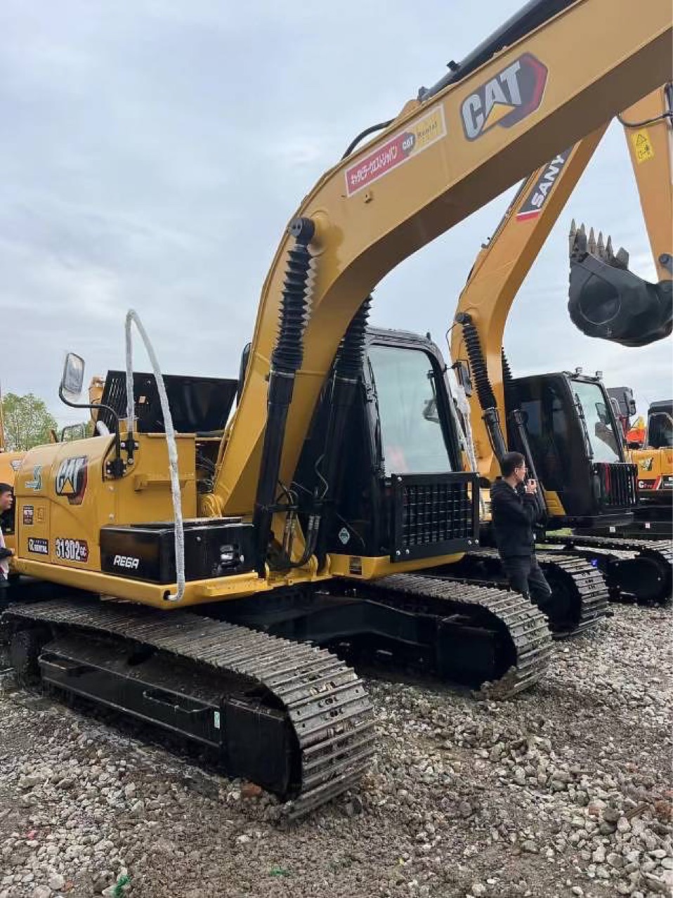 Exportación de línea especial extranjera Carter 312 315 excavadora