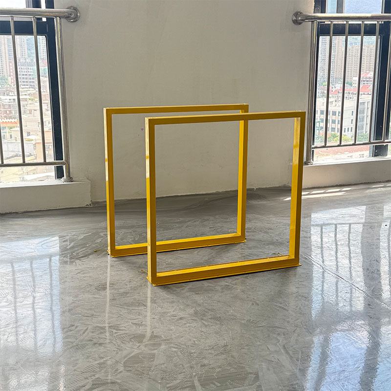 金属桌腿支架吧台高桌脚铁艺餐桌台岛脚简约电脑书长条桌脚架|undefined