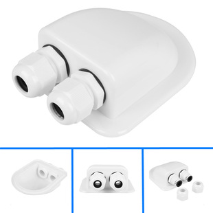 RV roof waterproof junction box sealed waterproof wiring cover solar panel photovoltaic roof junction box