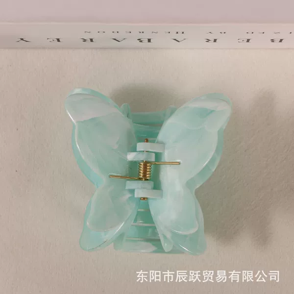 Color changing double layer butterfly green pattern
