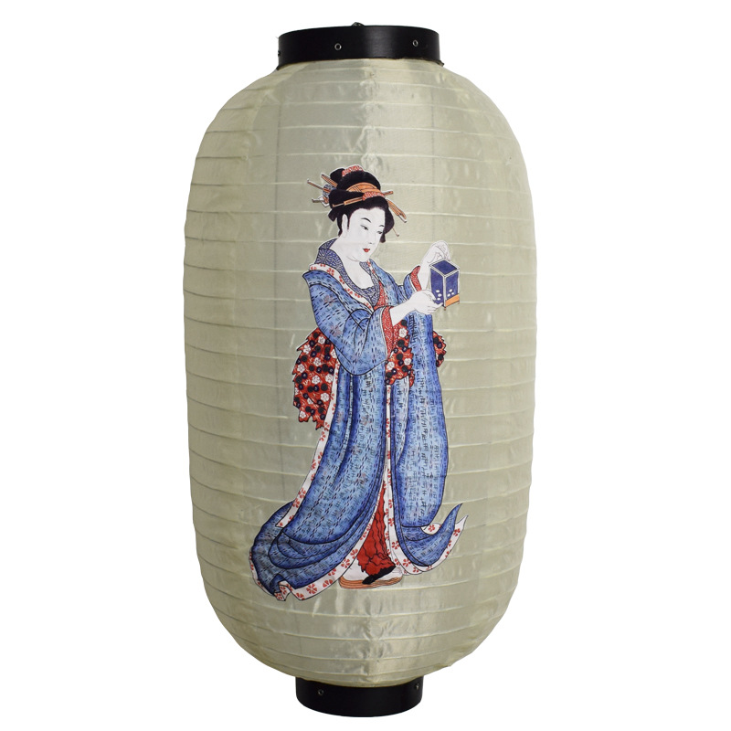 Lucky gato estilo japonés melón lámpara flor Cerezo estilo japonés coreano linterna cocina japonesa restaurante jujiu casa chandelier Decoración