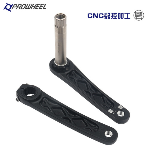 prowheel Haomeng MPX11 mountain bike hollow integrated chainring bicycle three-nail direct-mounted left and right cranks 170