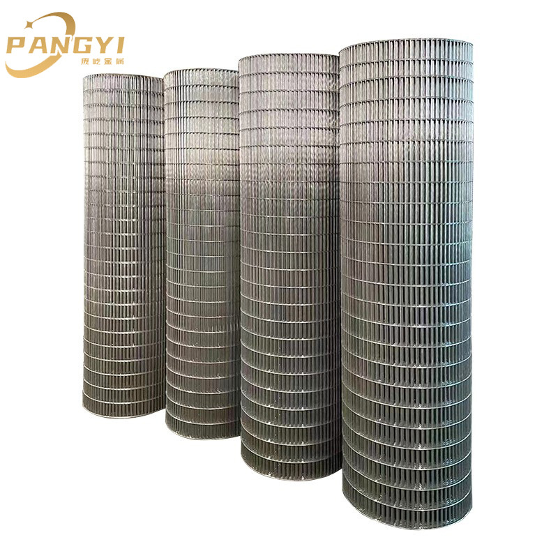 电焊网片内墙挂网防裂粉墙网外墙保温钢丝网养殖圈地用浸塑电焊网