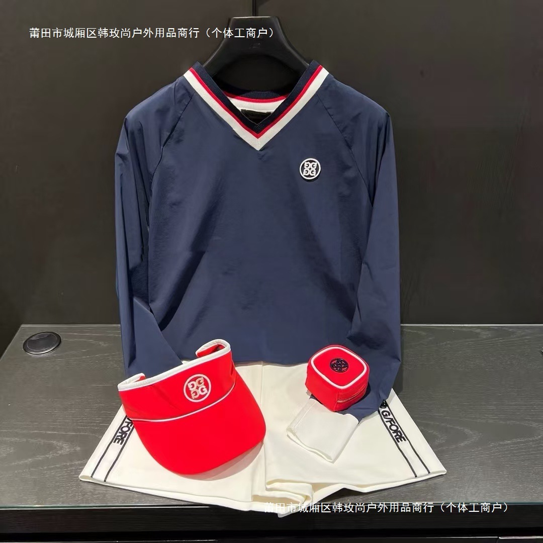 25 New Early Autumn Collar Knitted Splicing Quick-Drying Windproof Long-Sleeved V Neck T-Shirt Casual Versatile Version Loose and Flesh-Covering