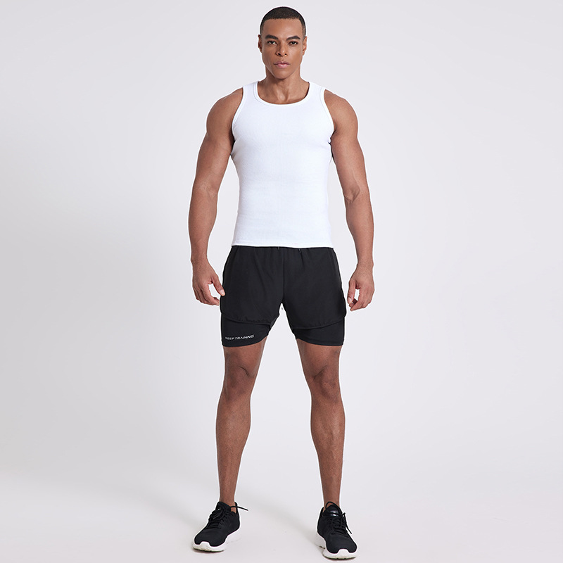 Elastic breathable sports summer base vest for gym