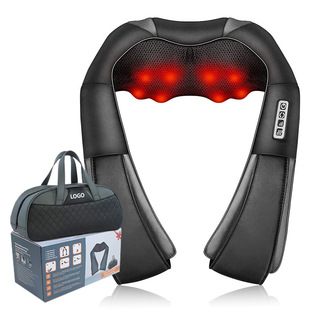 Cross-Border Kneading Massage Shawl Massager Skg Cervical Spine Home Electric Waist and Back Hot Compress Massager Shawl Type