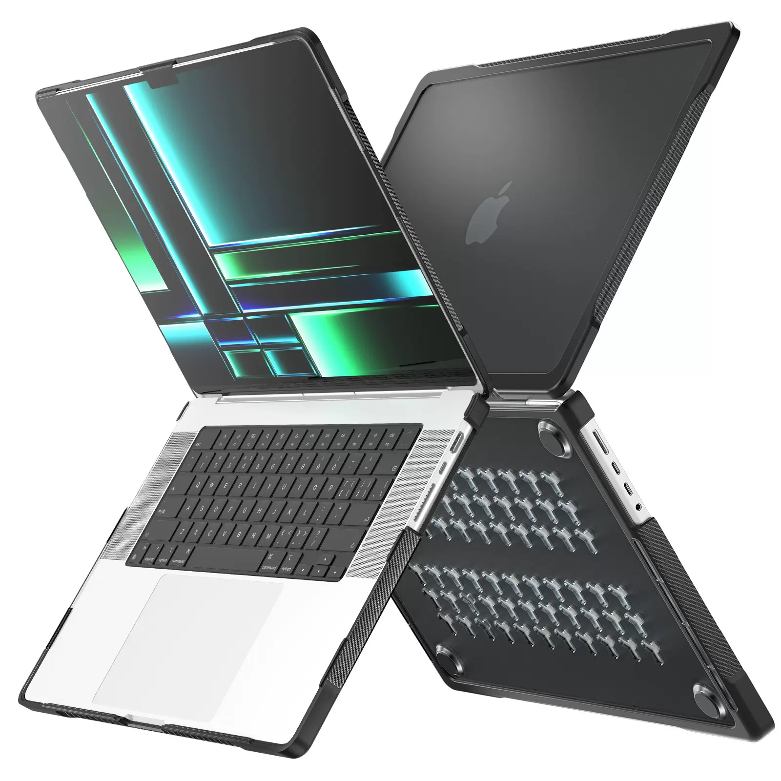 适用于苹果笔记本Pro14保护套TPU套啤macbookPro13.3 M1/M2电脑壳
