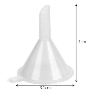Plastic mini funnel small size liquid perfume sub-packaging artifact funnel sub-Packaging Tool