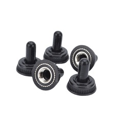 Knob Switch Waterproof Cover Waterproof Hat Leather Case Hole 6mm Swing Arm Switch Accessory