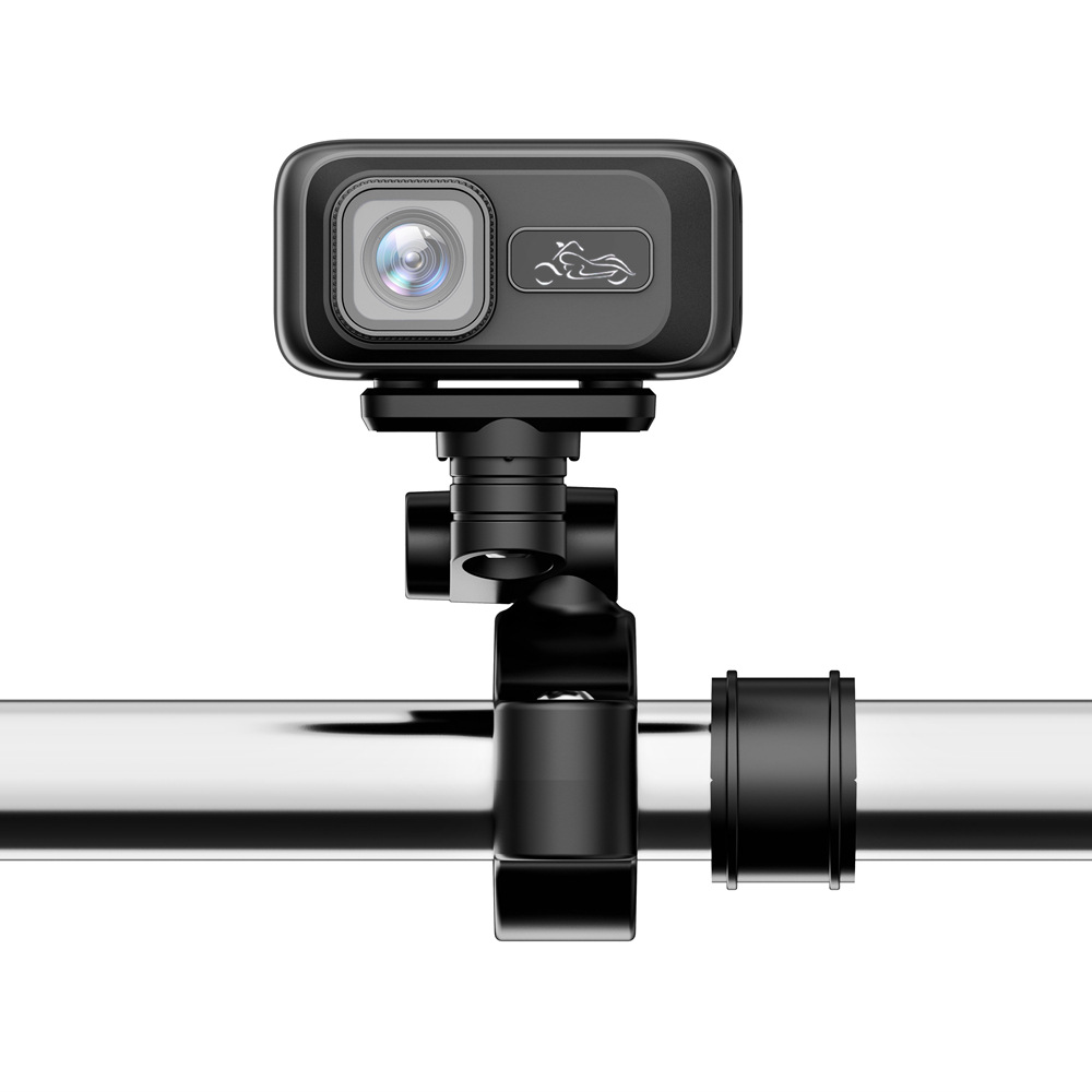 Cross-Border New Cycling Recorder Hd 2K Motorcycle Electric Bicycle Recorder Wifi Mobile Phone Interconnection