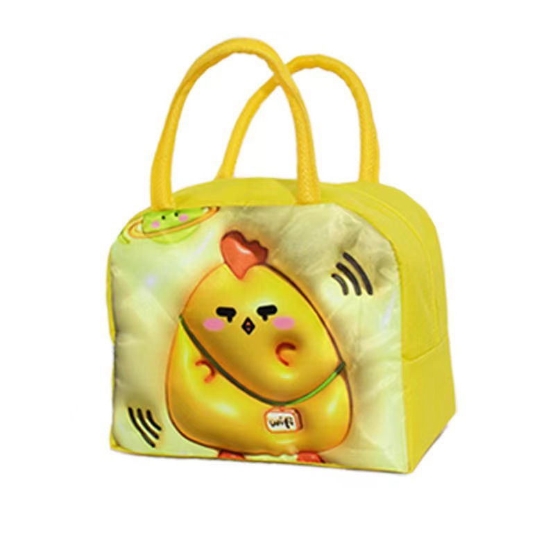 Bolsa de caja de almuerzo al por mayor bolsa de almuerzo bolsa de almuerzo bolsa de aislamiento de picnic bolsa de almuerzo bolsa de almuerzo de aislamiento de papel de aluminio grueso