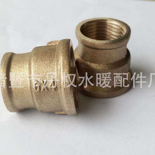 6 to 4 ancient copper pipes, reducing pipe hoops, ancient pipes, copper joints, copper accessories, 6 points to 4 points