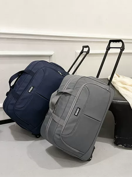 Korean Style Travel Bag Portable Travel Bag Large Capacity Waterproof Foldable Luggage Bag Men's Travel Bag Pregnant Women's Bag