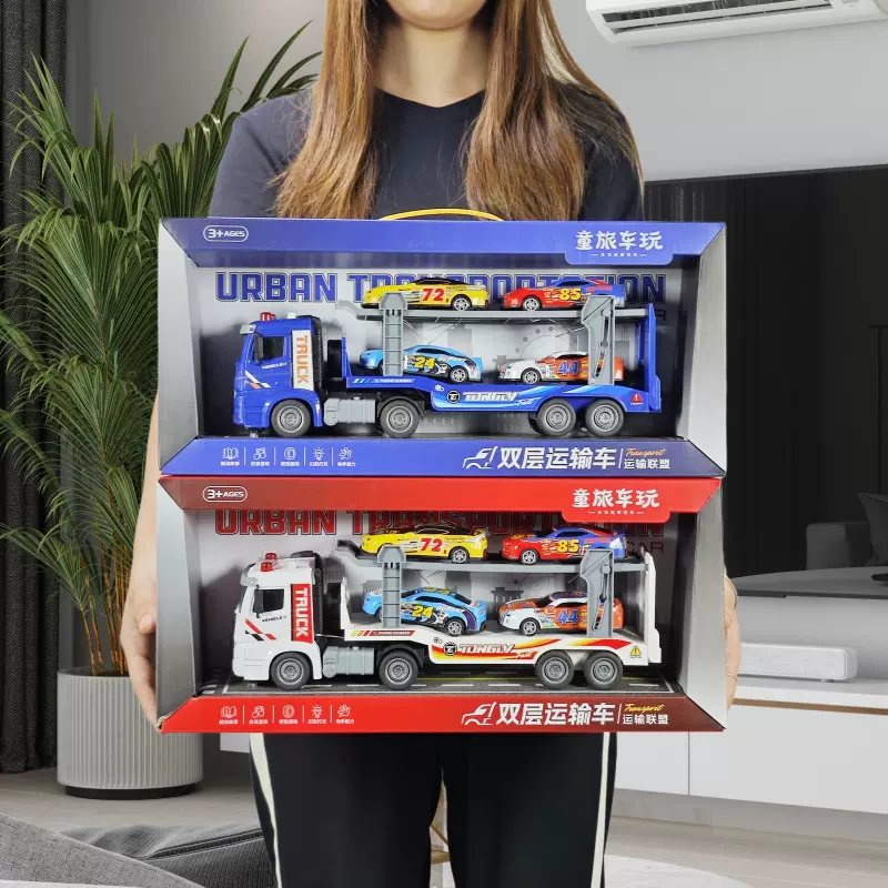 儿童惯性工程车模型玩具过家家惯性环卫车玩具套装幼儿园厂家批发