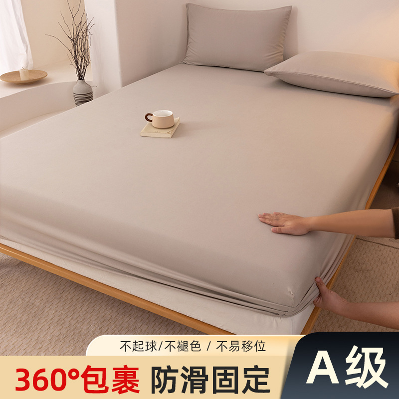 Madre y bebé dormir desnudo clase A cama de una sola pieza cama de algodón puro cubierta de cama de algodón lavado con agua cama de algodón cama de tres piezas