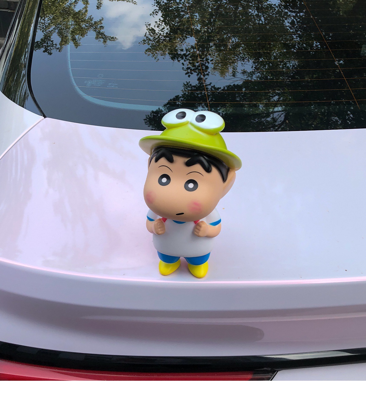 Cute Cartoon Fat Tiger Car Tail Pendant Doll Couple Roof Decoration Trunk Doll Car Ornaments