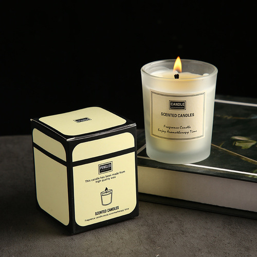 Scented Candle Cup, Festival Romantic Confession Home Interior Long-lasting Gift for Sending Out Creative Gift Birthday Goodie Bag