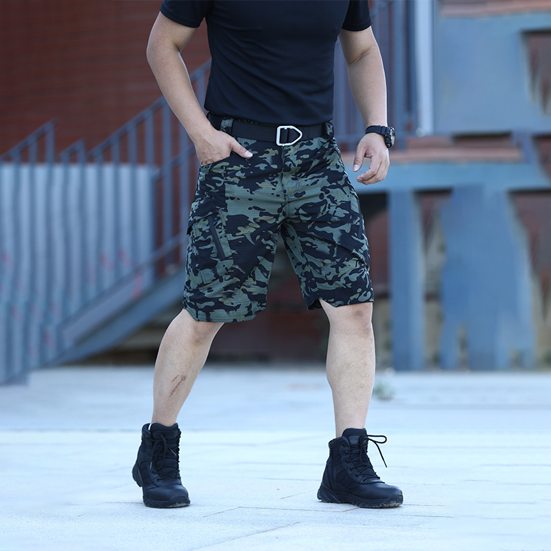 Suministro directo de fábrica pantalones cortos tácticos 1x9 resistentes al desgaste pantalones tácticos de la ciudad monos pantalones de entrenamiento pantalones de camuflaje