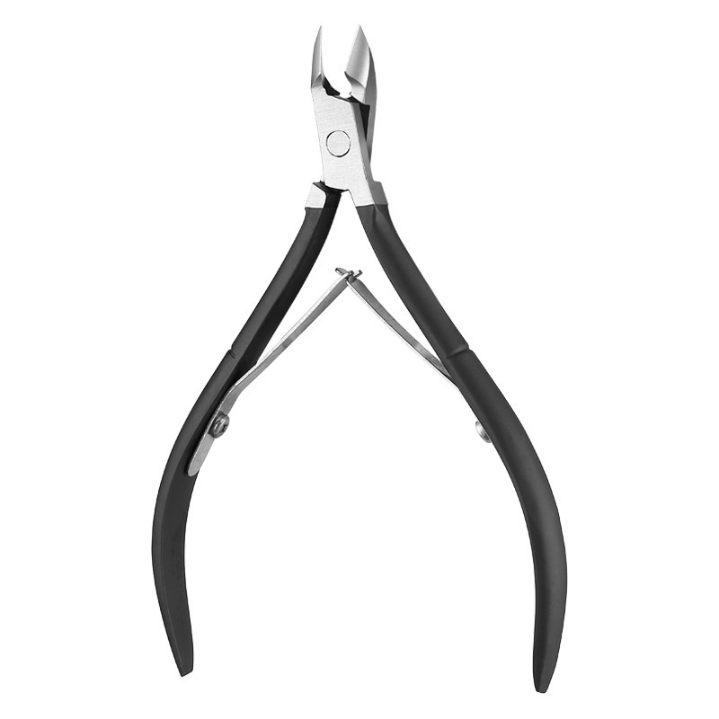 Tijeras para cutículas de acero inoxidable tipo pico de águila afiladas, cortaúñas, cortador para uñas encarnadas, quitapelillos, separador de acero.