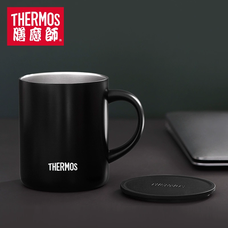 ТермопCup из нержавеющей стали с крышкой для чая кофе молочная чашка офисная кружка JDG-350_351