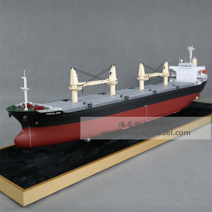 120Cmtropical Bulk Cargo Ship Ship Model Shipyard Custom Static Ship Model Ship Model Customization Factory