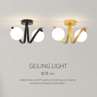 Nordic Away Light Corridor Light Simple Modern Entrance Hall Light Entrance Light Creative Internet Celebrity Cloakroom Ceiling Light