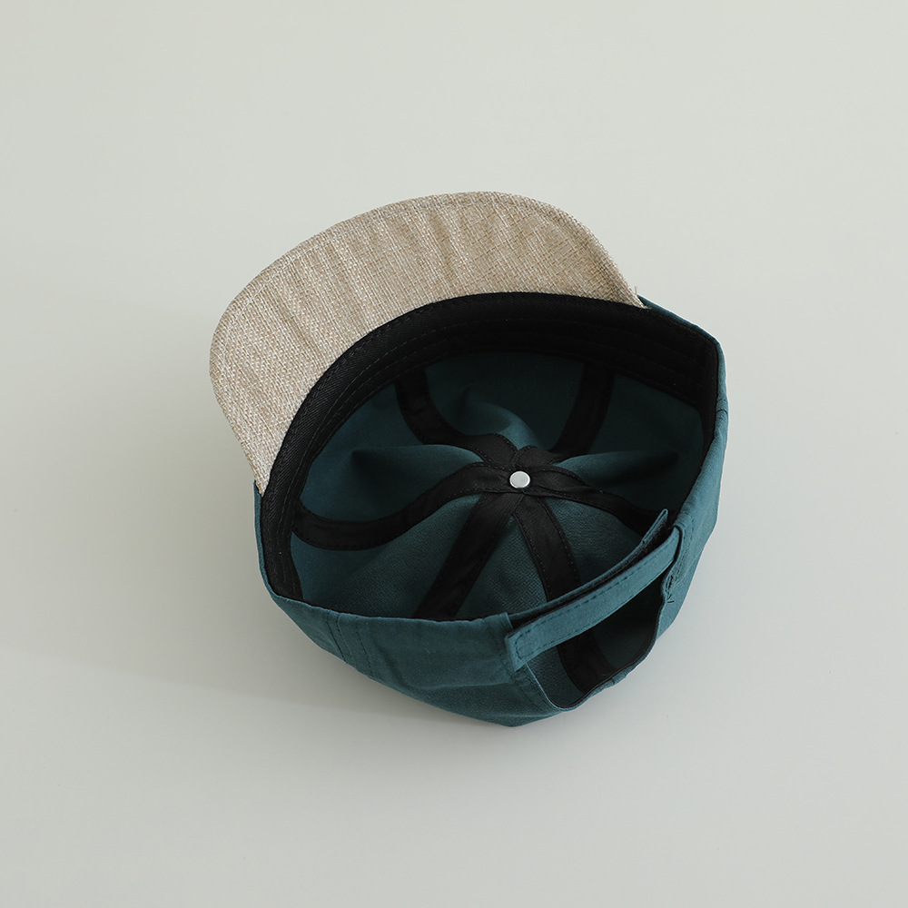 12-30 Sombrero para bebés primavera y otoño delgado ajustable gorra gorra gor