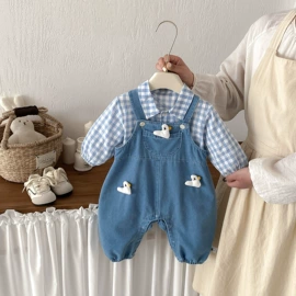 连身衣、爬服;童套装;童毛衣