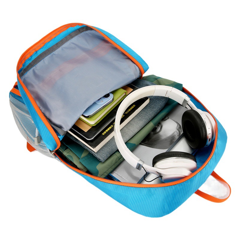 New Folding Bag, Lightweight Backpack, Large Capacity, Simple Backpack, Outdoor Bag, Unisex Small Backpack, Student Bag