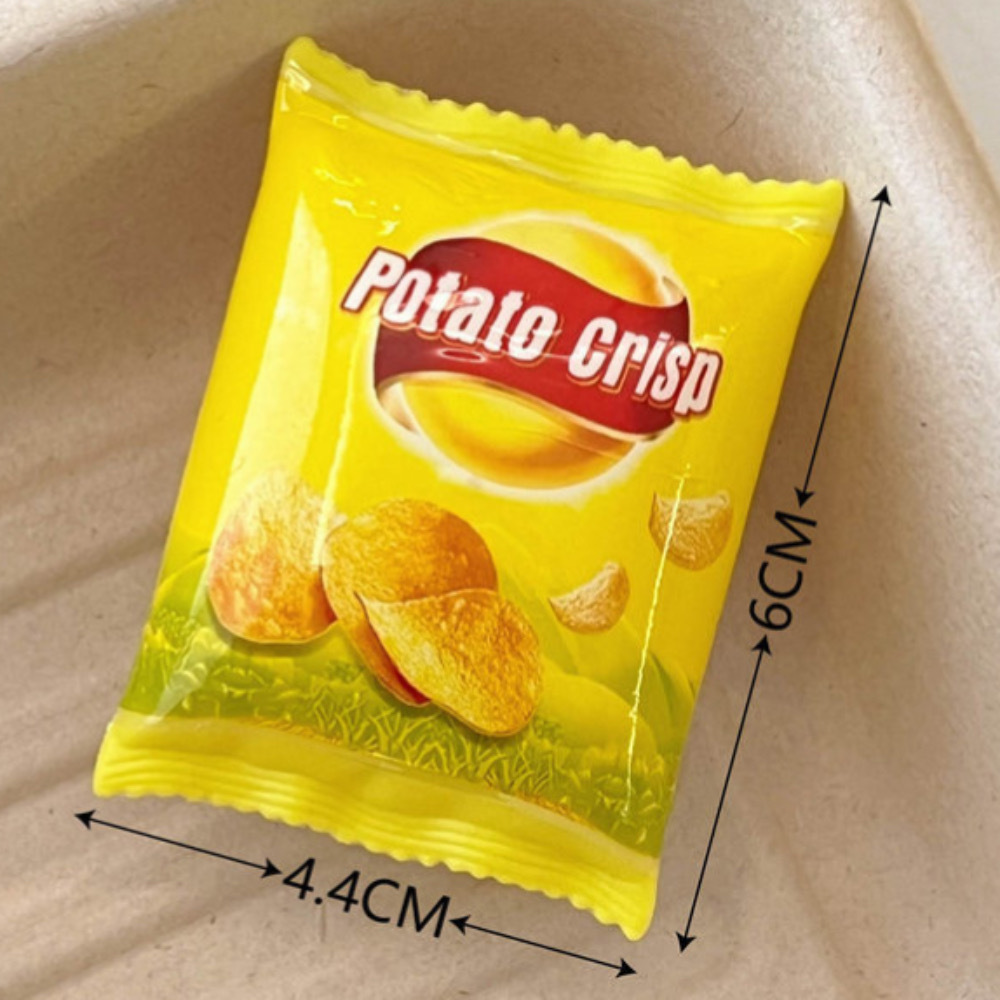 노란 감자칩 빵