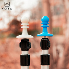 Outdoor camping canopy pole lightning protection hat camping tent support pole insulating plastic protective cap lightning protection hat 6525