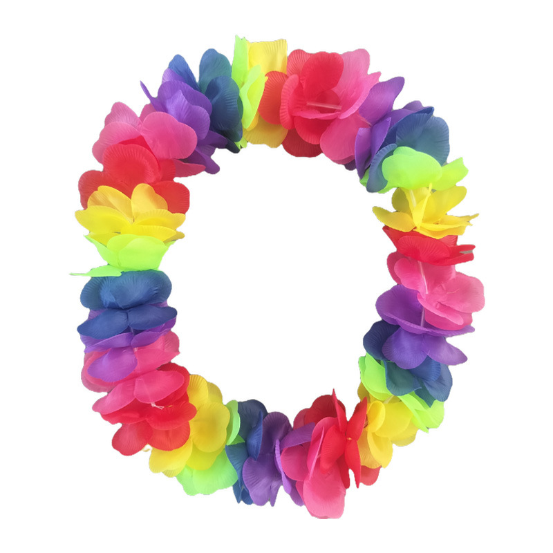 Guirlandas de Hawaii, suministros de fiesta de cumpleaños, decoraciones festivas, diseño de guirlandas, suministro al por mayor