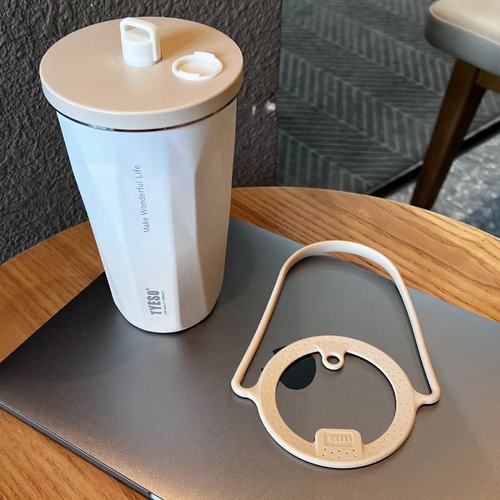 Taishuo Gradient Diamond Cup Original Silicone Portable Hand Rope tyeso [8848B does not include water cup]